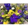 Букет цветов в тыкве "Жанна"