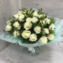 Воздушный зефир | Купить букет из 35 белых роз
